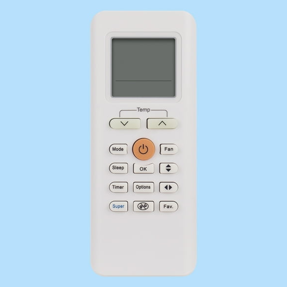 RG70A/BGEF Replacement Remote Control, Fit for Midea AC Air Conditioner RG70C RG70E/BGEF RG70A1/BGEF RG70E1/BGEF RG70E2/BGEF RG70E3/BGEF RG70E2/BGEFU1 RG70F/BGEFU1