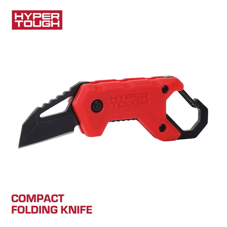 新品 ネイタルデザイン FOLDING BOX HIGH TYPE 2 Hyper Tough Keychain Box Cutter Utility Knife with Carabiner
