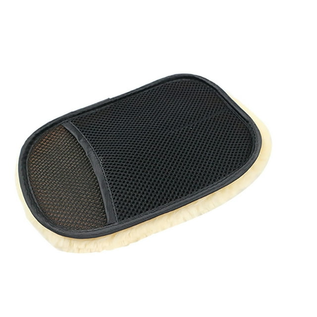 Cepillos de limpieza para el cuidado del automóvil Cepillo de guante de pulido Esponja de guante de lavado de autos de lana Wmkox8yii hjk4126