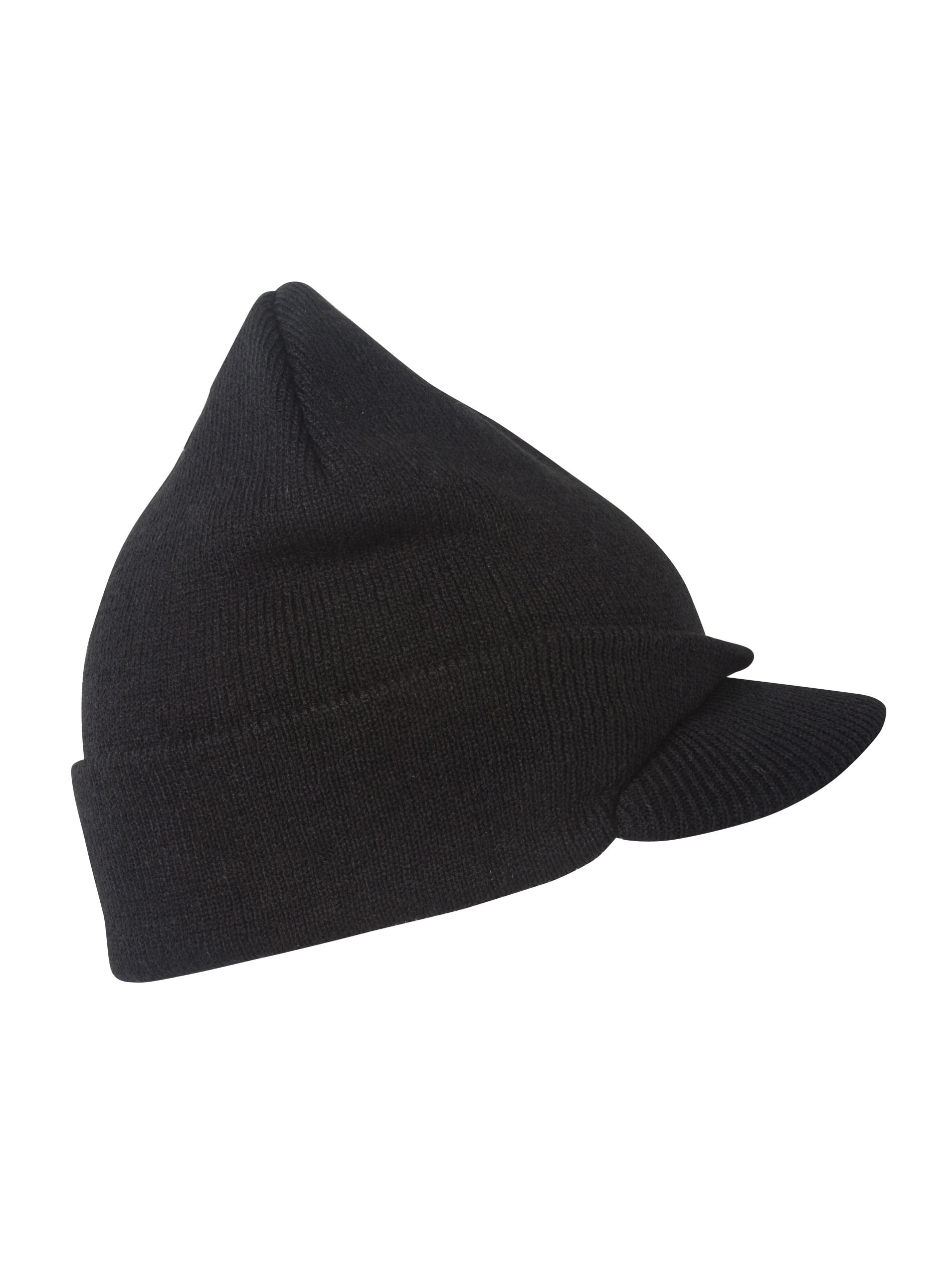 TopHeadwear GI Cuff Jeep Ribbed Beanie Visor