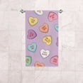 thumbnail image 6 of GZHJMY Sweet heart candy seamless pattern, Bath Shower Towels Set of 2 for Bathroom -Soft Microfiber Hand Towel Absorbent Soft Decorative Face Towel for Kids 30 x 15 inch, 6 of 6