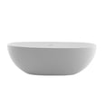 thumbnail image 1 of A&E Bath and Shower Mossen 67In. X 31.5 In. Freestanding Bathtub In Matte White, 1 of 1