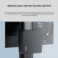 thumbnail image 5 of MSI Cubi NUC Business Mini Desktop, Intel Core Ultra 7 155, 32GB DDR5, 1TB SSD, Wi-Fi 6E, Windows 11 Pro, 5 of 8