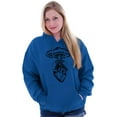 thumbnail image 3 of Heart Nuclear Explosion Symbolic Hoodie Sweatshirt Women Men Brisco Brands X, 3 of 6