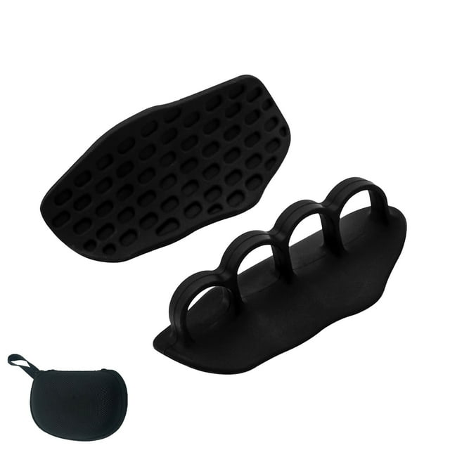 asddcavvf Double Outil de Renforcement Poignée pour Entraînement Physique & Exercice & Blessures à la Main Tapis de Yoga Rangement Rectangulaire Kits de Yoga avec Sac