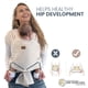 thumbnail image 4 of Elegante portabebés beige y dorado: cómodo, suave y de apoyo, cabestrillo con anillo ajustable para mamá y papá, ideal para registro de bebé, recién nacido a niño pequeño, baby shower, 4 of 5