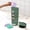 Green, variant on KMMYS Bear Wall Mounted Storage Box, Large Capacity Drawer for Underwear & Socks, No Drill Easy Installation, Pull Out Design, Transparent Plastic Organizer, Space Saving Storage Solution