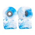 thumbnail image 1 of Ruedas para Fingerboard Maple 8,7 mm Remolino Azul y Blanco, 1 of 8