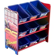 Disney - Cars 9-Bin Toy Organizer