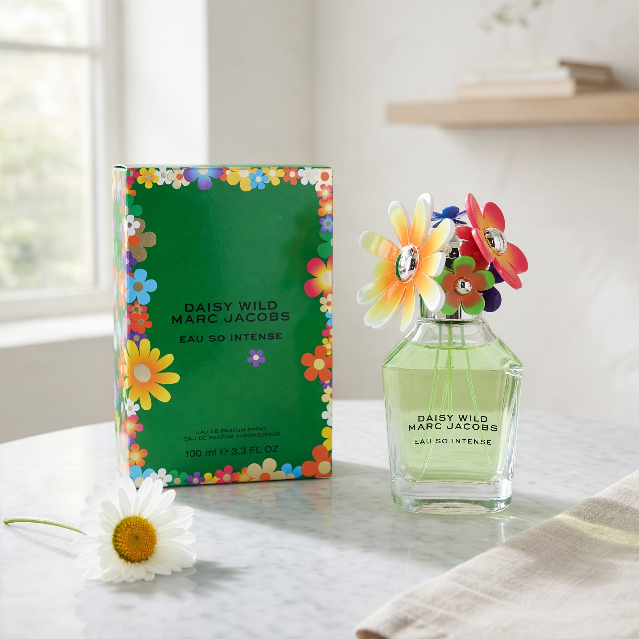 Daisy Wild Eau So Intense by Marc Jacob, 3.3 oz EDP Spray for