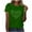 Green, variant on Nmnitkp Womens Tops High-Quality Fabric St Patricks Day Shirt Women - Funny Spring Tops for Women Shirts Lucky Shamrock T Shirt Casual Irish Short Sleeve Tops