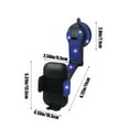 thumbnail image 3 of Car Phone Mount - Suction Cup Rotating Universal Holder for Windshield & Dashboard, Stable for Navigation, Fits All Phones, 3 of 6