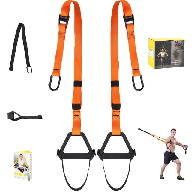 Correas de entrenamiento de resistencia Moulyan Bodyweight para todo el cuerpo