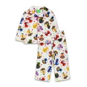Sesame Street Elmo Infant Toddler Coat Style Pajamas Set 21SS431DCLYT