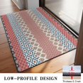 thumbnail image 3 of Multicolor Geometric Boho Pattern Door Rugs,Washable Non Slip Door Mats Indoor,Decorative Door Mats,Entry Mat Indoor for Entrance,Bedroom,Kitchen,Bathroom,20"x32", 3 of 6