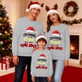 thumbnail image 4 of AWZXDE Christmas Pajamas Pyjama Familial de Noël Shorts à Lettres Imprimées Manches Longues Col Rond Chandail à Capuchon Homme,m, 4 of 6
