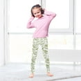 thumbnail image 5 of joogoo Girls' Leggings Retro Fruits Drawing Yoga Pants 7-8T, 5 of 8