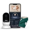 Owlet Dream Duo - Smart Portable Video Baby Monitor - HD Video Camera + Sock With Heart Rate, AVG Oxygen Tracker - Deep Sea Green