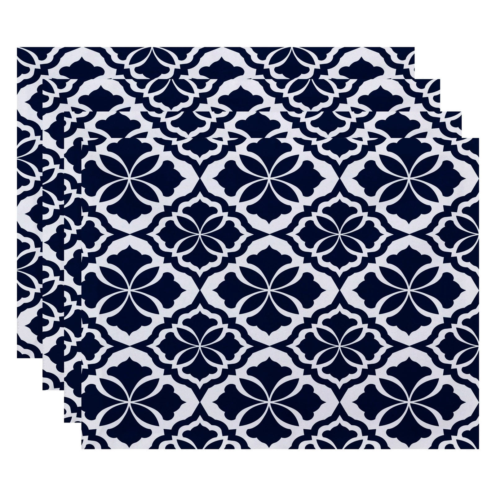 18" x 14" Ceylon Geometric Print Placemat (Set of 4)