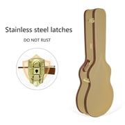 Crossrock 12 Frets OM/000 Guitar Hard Case, Multi-layer Wood Martin Guitar Case