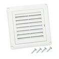 thumbnail image 5 of deevoka Dryer Vent Cover Easy to Install Exterior Wall Vent Hood Outlet Vent 5 inch Opening, 5 of 9
