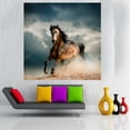 thumbnail image 2 of Cuadro decorativo de lienzo sin marco de 20-60 cm para colgar en la pared: Caballo al galope 40x40cm, 2 of 3