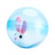 thumbnail image 2 of Juguete de pelota rodante motorizado para gatos y bebés | Juguete de ejercicio para gatear con rotación automática de 360° para mascotas y bebés | Pelota interactiva de plástico resistente con rueda, 2 of 3