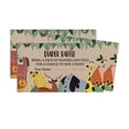 thumbnail image 4 of Inkdotpot 30Jungle Animals Baby ShowerRustic Diaper Raffle Ticket Lottery Insert Cards Supplies Games For Baby Shower Party Bring A Pack Of Diapers To Win Favors Gifts And Prizes, 4 of 5