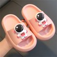 thumbnail image 2 of LNMQLPDBS Toddler Slippers Soft Sole Comfort Lightweight Shower Sandal Summer Cartoon Non Slip Bathroom Slipper Sandals Boys Quick Dry Water Shoes Toddler Summer Shoes Pink 10-10.5 Years, 2 of 4