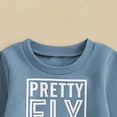 thumbnail image 4 of Baby Boy Clothes 12 18 Months Letter Print Sweatshirts Clothes First Birthday Outfit Boy Winter Jogger Outfits Kaprioy Boy Outfits, 4 of 7