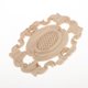 thumbnail image 1 of Apliques de madera tallada perfecl Naturales Floral sin Hueco Retro, 1 of 7