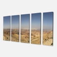 thumbnail image 2 of Panorama Desert Hills Jordan - Landscape Canvas Art Print, 2 of 3