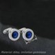 thumbnail image 5 of Juego de 4 pares de gemelos, juego de gemelos de moda para hombres y mujeres, tachuelas para camisa de esmoquin, se adapta a regalos de joyería para fiesta y boda de negocios, 5 of 5