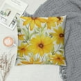 thumbnail image 2 of GOSMITH  Sunflower Pillow Cover, Home Sweet Home Reversible Throw Pillow Case, Sunshine Decoration for Home Sofa Couch Bed, Thanksgiving Gifts for Family Friend, 2 of 5