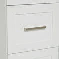 thumbnail image 2 of Ariel Hamlet 55 In. Oval Sink Vanity With White Quartz Countertop In White, 2 of 10