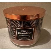 Bath & Body Works Coco Paradise, 3 wick Candle