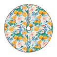 thumbnail image 1 of Fotbe Colorful Fruits Pattern Christmas Tree Skirt, Tree Skirts Plush Christmas Decorations, Christmas Tree Skirts Xmas Decorations Holiday Party Decor-48", 1 of 6