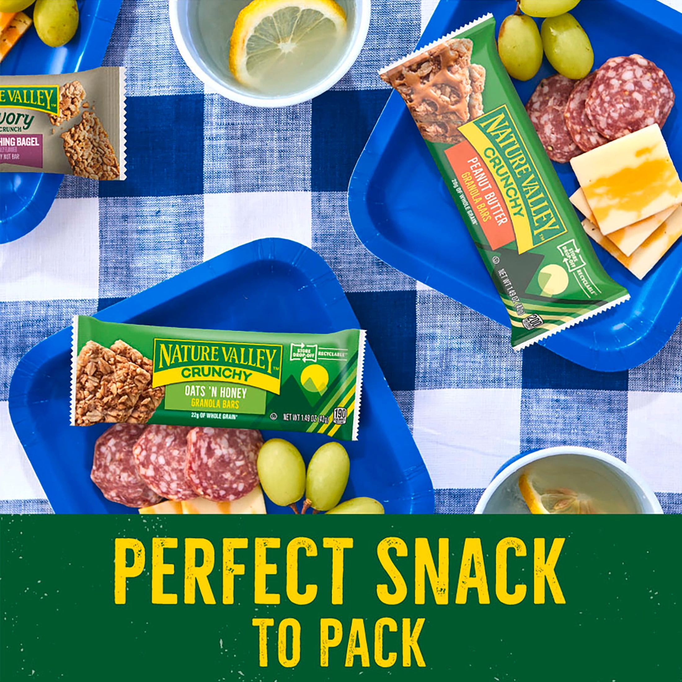 Nature Valley Granola Bars Bonus Variety Pack, Crunchy Bars, 49 Bars, 36.65 OZ