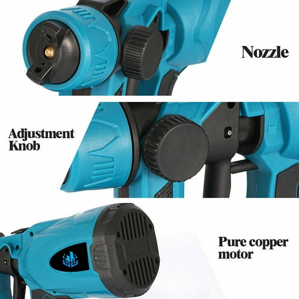 Makita cordless paint spray gun deals