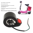 thumbnail image 3 of Acelerador de scooter eléctrico resistencia al desgaste del acelerador del pulgar del scooter eléctrico de rayas elevadas anticorrosión para Pro ANGGREK Otros, 3 of 8