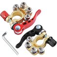 thumbnail image 2 of 2Pcs Battery Terminal Clamp 4 Way Battery Terminal Connector Quick Release Positive Negative Car Battery Cable Terminals Connector Disconnect Tool for Car Van Truck Bus, 2 of 11