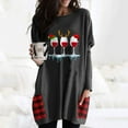 thumbnail image 2 of Womens Clothes 2026 ! asdoklhq Christmas Clothes for Women on Under $10 Women's Christmas Print Long-sleeved Sweatshirt Blouse, 2 of 4