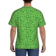 thumbnail image 2 of Naloa St Patrick's Day Men's T-Shirt Sport T-shirt Men's Basic Tee Casual Men's Shirt, Round Neck, Short Sleeves - Large, 2 of 5