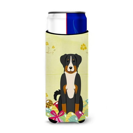 

Easter Eggs Appenzeller Sennenhund Michelob Ultra Hugger for Slim Cans