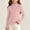 Pink, variant on Girls Ribbed Mock Neck Knit Sweater Slim Fit Long Sleeve Ruffle Trim Basic thermal Top for Kids Ages 0-12 Fall Winter Layering Shirt Sky Blue 10-12 Years