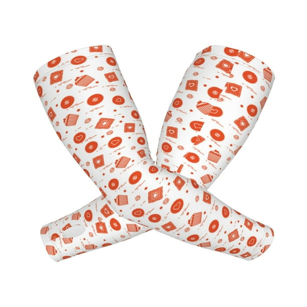 Balery Pastry Mangas Refrescantes para Brazos para Hombre y Mujer – Transpirables y Absorbentes de Humedad para Mujeres, Hombres y Niños