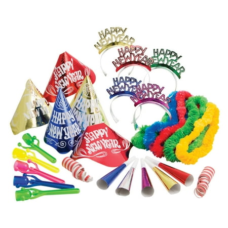 Yellow and Green New Year Celebration Party Accessory Kit