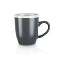 thumbnail image 2 of Stone Lain Serenity Rustic Stoneware Dinnerware Mug Replacements, Gray and Cream, 2 of 6