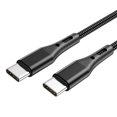 thumbnail image 1 of 1m Usb Nylonbraided de carga rápida de la sincronización de datos del paladio 60w del cable del Usb C para mecanografiar el cordón de C, 1 of 5