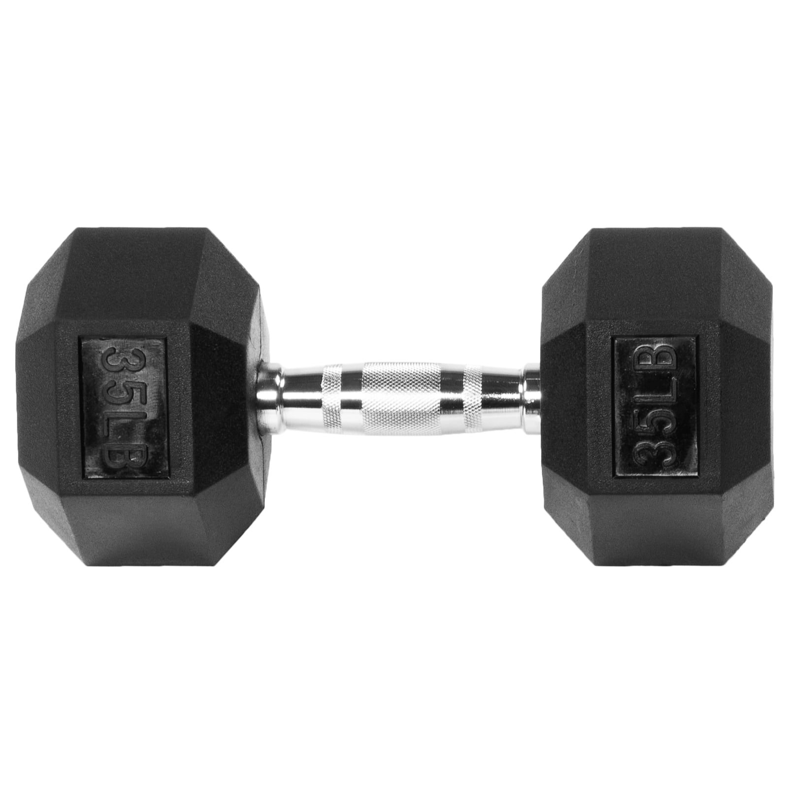 Gianna 35 lbs Hex Dumbbells with Rubber Coated, Hand Weights for Exercises and Fitness